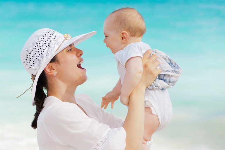 mamma emozionata